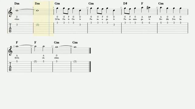 Om Gate Gate Paragate (Guru Ganesha Band) Guitar TAB | Harmonium Lesson | Mantra Bhajan смотреть онлайн