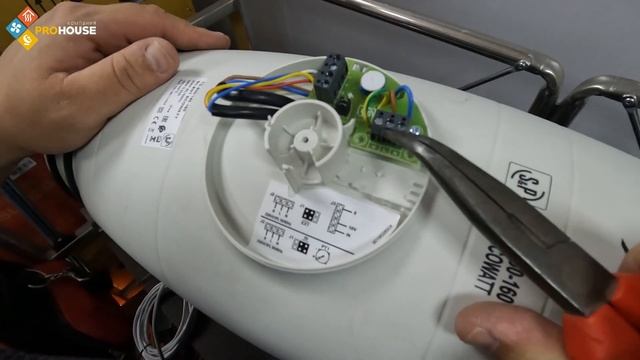 Подключение канального вентилятора Soler Palau ECOWATT к приточной установке Minibox.