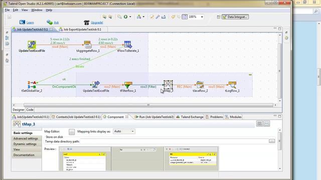 Excel File Iterate Walkthrough with Talend Open Studio смотреть онлайн
