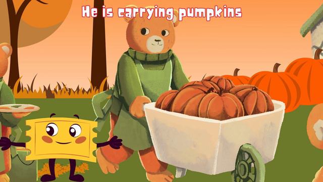 Speaking Practice: Autumn Activities | Present Continuous | The Bubbly Channel смотреть онлайн