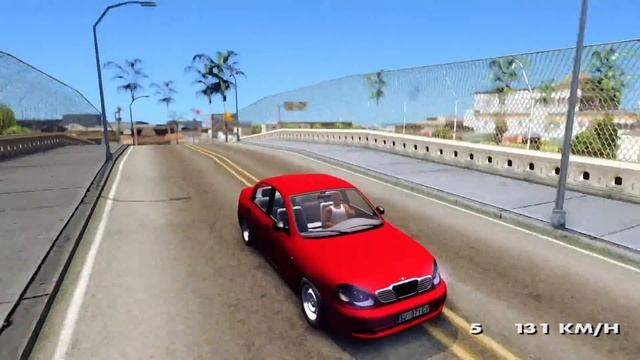 Daewoo Lanos - GTA San Andreas _REVIEW смотреть онлайн