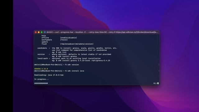 Java с нуля. Установка JDK на mac смотреть онлайн
