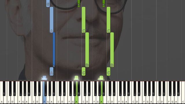 How to play Underwater - Ludovico Einaudi | Piano Tutorial | Synthesia | Easy Piano смотреть онлайн