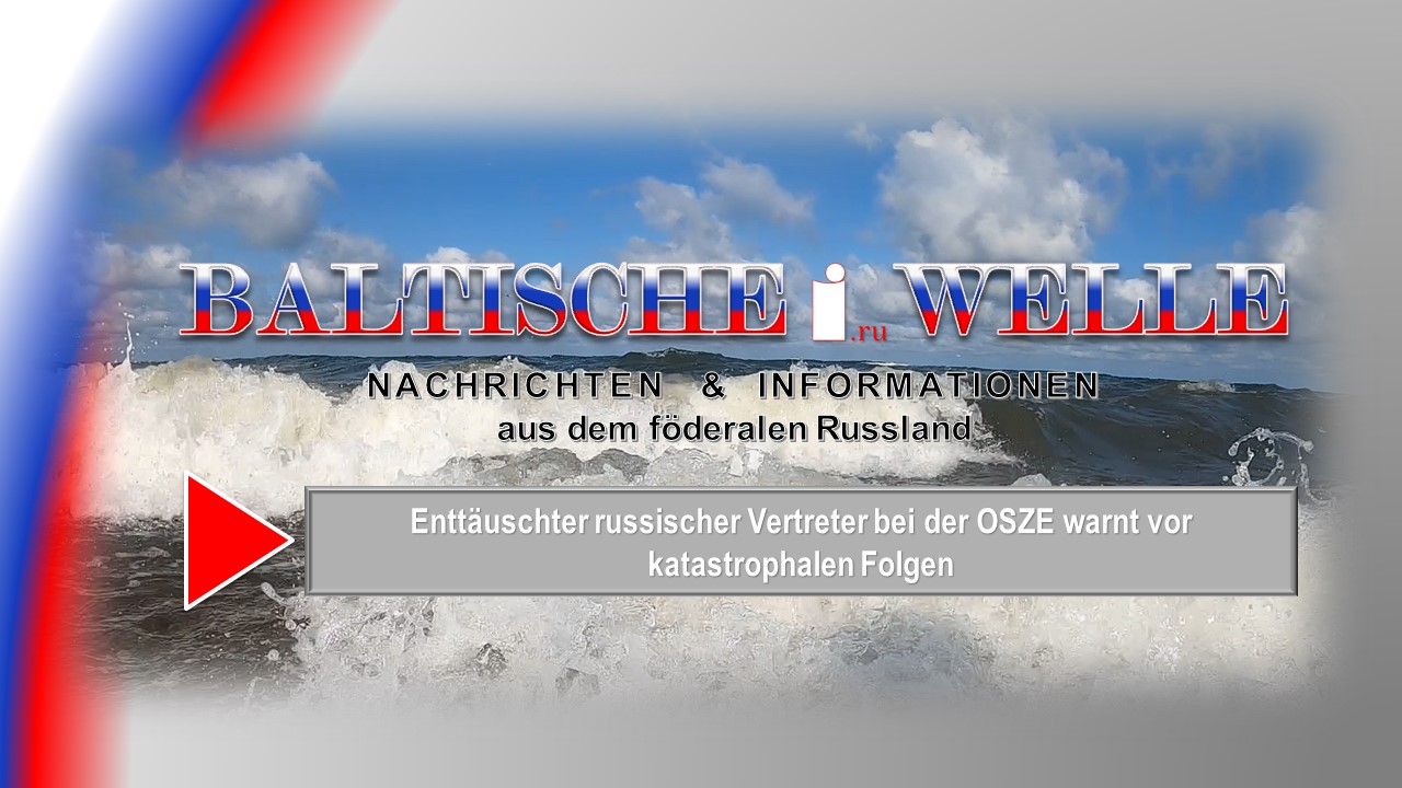 Enttäuschter russischer Vertreter bei der OSZE warnt vor katastrophalen Folgen смотреть онлайн