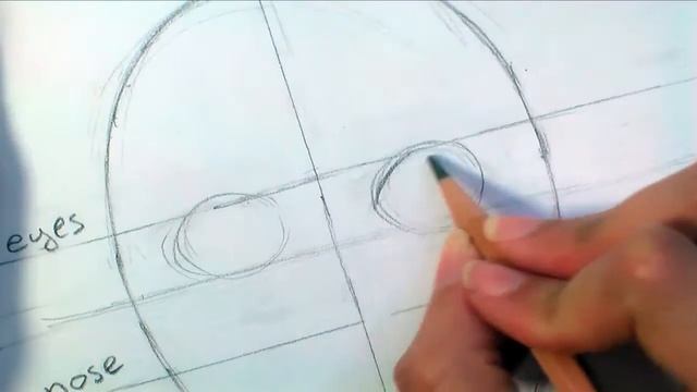 How to Draw a Symmetrical Face in Pencil Girl Version смотреть онлайн