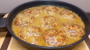 КОТЛЕТЫ Вкусные сочные ДОМАШНИЕ КОТЛЕТЫ из мясного фарша в сметанном соусе