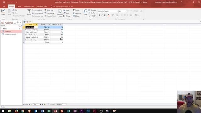 Access 2016 - Create a Query Report & Form - How to Make Queries Reports Forms in Microsoft Tutoria смотреть онлайн