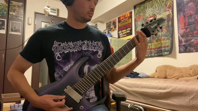 Perverted Dexterity - The Arcane Profanity (guitar cover) смотреть онлайн