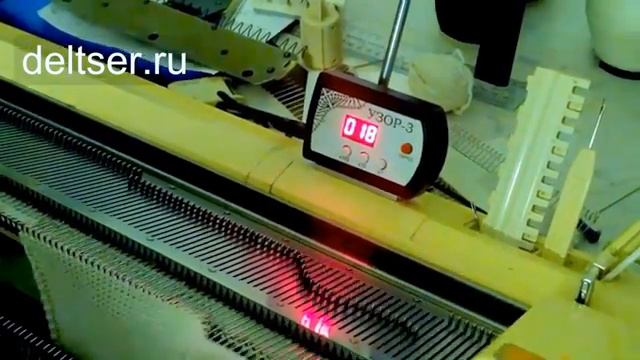 Счетчик рядов для вязальной машины Brother смотреть онлайн