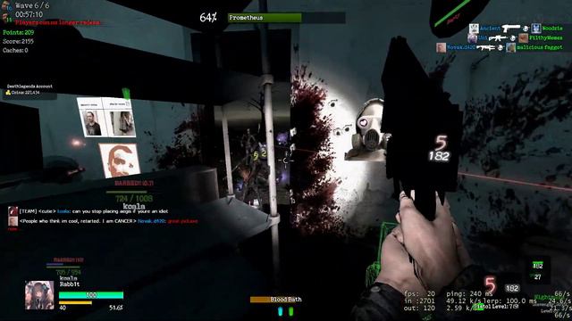 Zombie Survival- Garry's Mod Deathlegends server clip смотреть онлайн