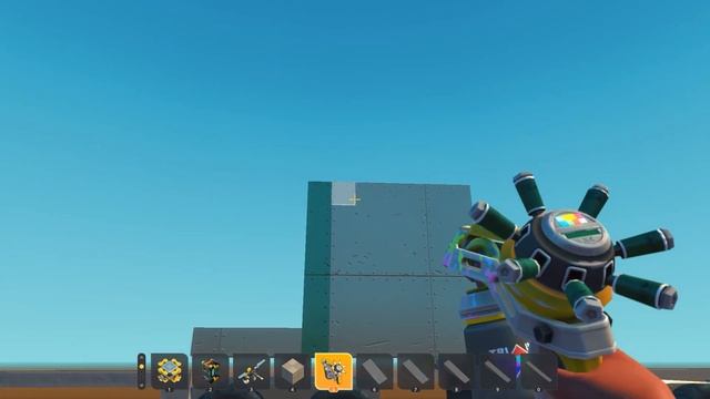 СТРОИМ ПОЕЗД в Scrap Mechanic без модов!! смотреть онлайн
