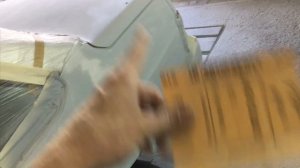 Подготовка авто под окрас. Перетираем грунт. Замываем под покраску. Один из множества вариантов.