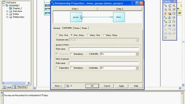 8 - Using Power Designer to Design Conceptual Models & Generate Tables to ORACLE смотреть онлайн