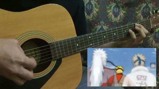 Naruto Theme - The Rising Fighting Spirit in acoustic смотреть онлайн
