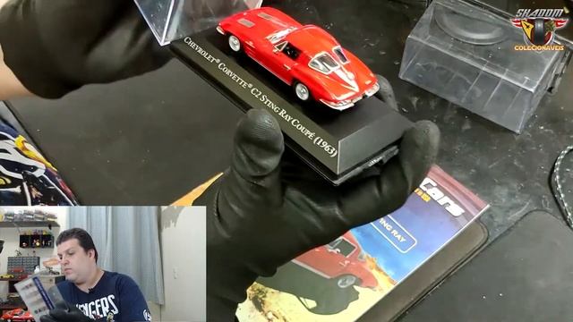 Esse Corvette tá incrivel!!! Chevrolet Corvete Sting Ray (1963) - Planeta DeAgostini 1/43 - Review смотреть онлайн