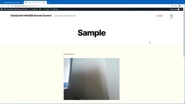 DataSymbol Barcode Scanner Plugin for WordPress смотреть онлайн