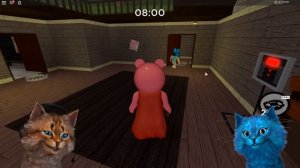 ГРЕННИ СВИНКА ПЕППА ROBLOX PIGGY ДЕЛАЮ КОНЦОВКУ против Piggy Весёлый Кот и КОТЁНОК ЛАЙК