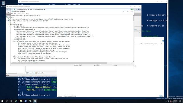 Installing Chocolatey Server and chocolatey repository смотреть онлайн