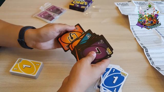 UNO Flip! Уно Двойная игра Распаковка Unboxing смотреть онлайн
