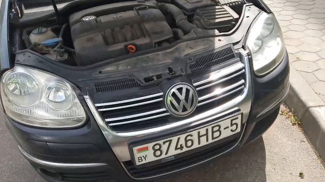 VW Jetta V (2006 г.) спустя год после покупки, 1.6 BSE смотреть онлайн