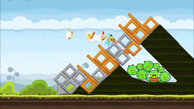 Official Angry Birds Walkthrough Mighty Hoax 4-16 смотреть онлайн