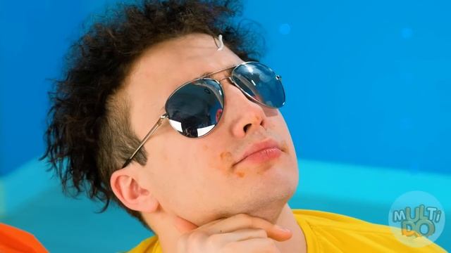 Едим Без рук Vs Одной рукой Vs Двумя руками Челлендж #3 | Смешные ситуации с едой Multi DO Challeng