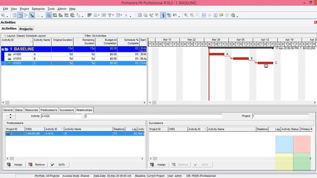 CREATING BASELINE IN ORACLE PRIMAVERA P6 смотреть онлайн