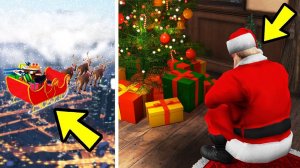 ИГРАЮ ЗА ДЕДА МОРОЗА В GTA 5! ДАРЮ ПОДАРКИ!