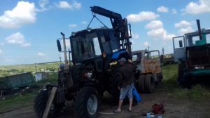 Снимаем кабину МТЗ 892