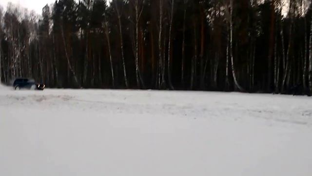 Нива по снегу на Forvard Safari 540. смотреть онлайн