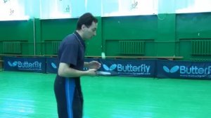 Уроки настольного тенниса Часть 2 Набивание мяча (Table tennis lessons 2)