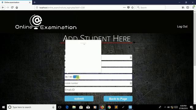 Online examination website project html,css,javascript,bootstrap,php,mysql смотреть онлайн