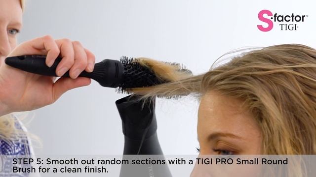 TIGI | S Factor Party Looks | Step By Step Look The Natural Texture| Tutorial