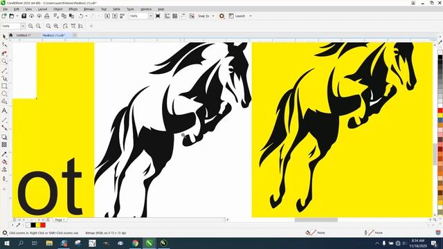 Corel Draw Tips & Tricks Convert to a bitmap or NOT for tracing смотреть онлайн