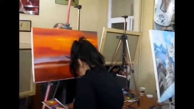 Живопись,как рисовать.Макс Скоблинский.Игорь Сахаров-1 смотреть онлайн