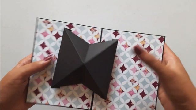 Square Pop Up Card Tutorial | Cards for Scrapbook Explosion Box | Scrapbook Pages | Crafts Space смотреть онлайн
