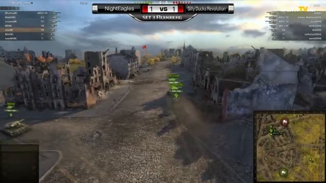 Ro8 Match 3 [NightEagles vs Silly Ducks Revolution] 3rd set смотреть онлайн