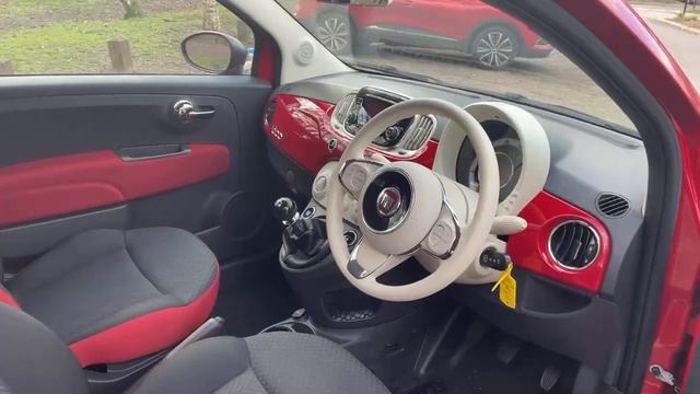 Fiat 500 1.2 Pop Manual in Pasodoble Red - GN17TVE смотреть онлайн