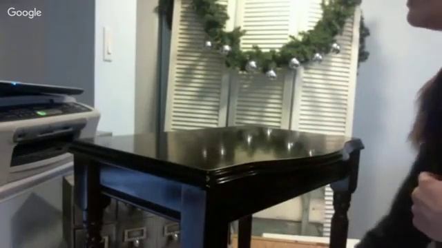 Меловая краска. МК по покраске стола меловой краской.