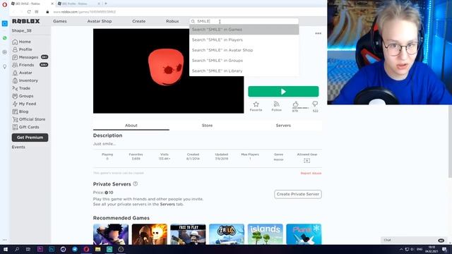 НЕ ЗАХОДИ в ЭТОТ ПЛЕЙС в РОБЛОКСЕ! ХАКЕРСКАЯ ИГРА Roblox смотреть онлайн