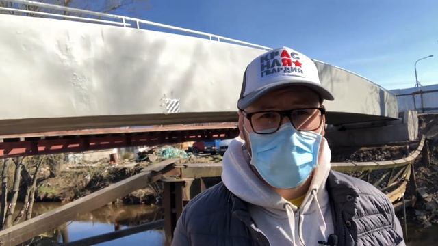 На Ржевке скоро откроют новый мост #пульсрайона смотреть онлайн