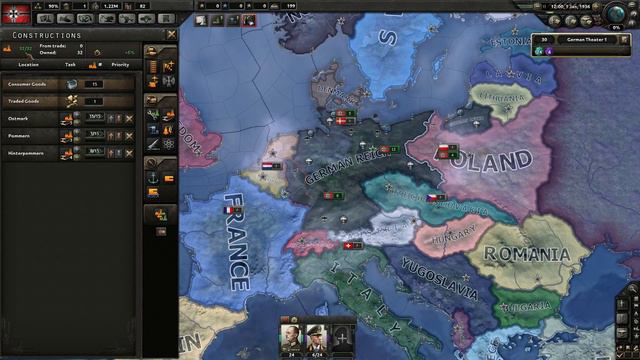 Hearts of Iron IV - German Reich Veteran Difficulty #1 смотреть онлайн