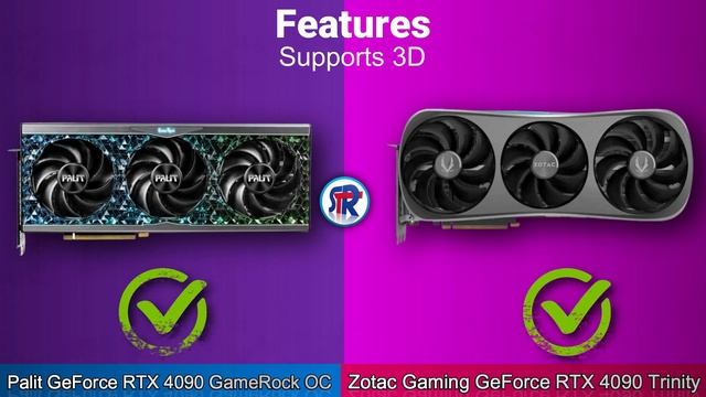 ZOTAC GAMING GEFORCE RTX 4090 TRINITY VS PALIT GEFORCE RTX 4090 GAMEROCK OC смотреть онлайн