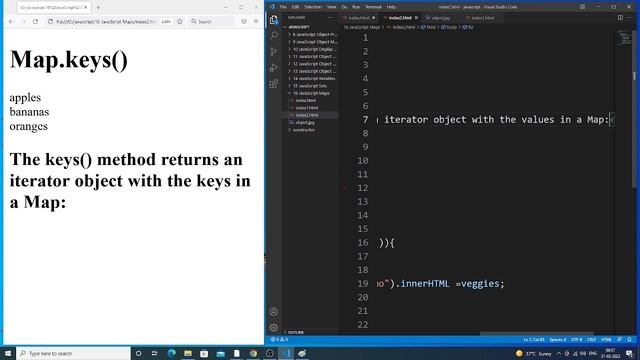 JavaScript Objects vs Maps | Differences between JavaScript Objects and Maps: смотреть онлайн