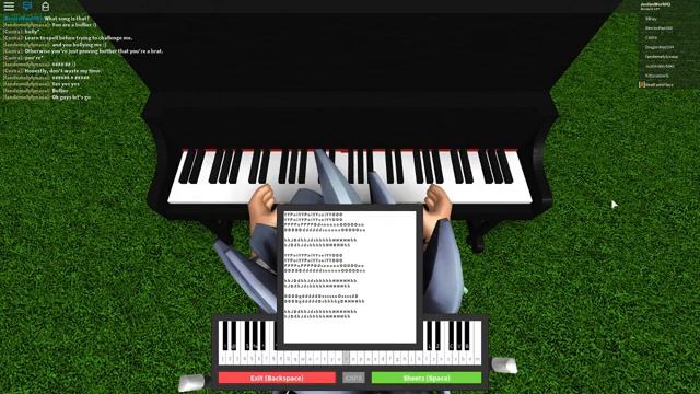 DEMONS - IMAGINE DRAGONS / ROBLOX PIANO SHEETS смотреть онлайн