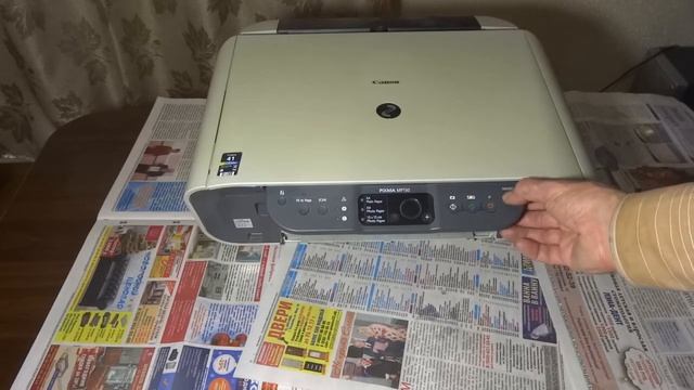 Как сбросить ошибку E27. МФУ Canon MP140, MP150, MP160, MP210, MP220. смотреть онлайн