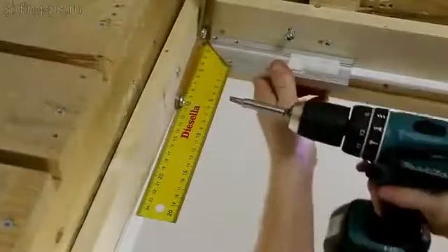 Установка мансардной лестиницы VELTA Эконом смотреть онлайн
