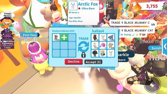 ЧТО ДАЮТ ЗА НФР АЛЬБИНО ОБЕЗЬЯНУ В АДОПТ МИ?! ТРЕЙДЫ ADOPT ME Kroshka_Nastia