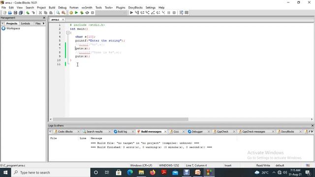 String, Character Arrays смотреть онлайн