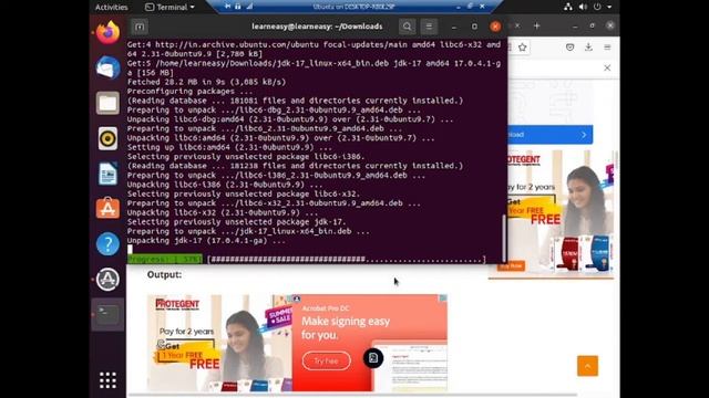 How to install JDK 17 on your Ubuntu 20.04 computer | Set Java Environment Variables | learn easy смотреть онлайн